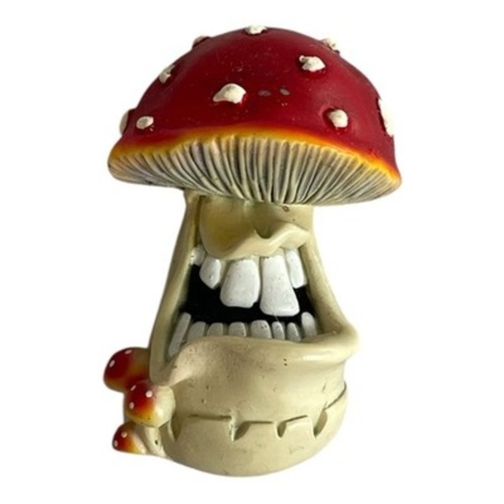 FunGuy Amanita Mushroom Magnet Funny Eyeless Toadstool Holland Souvenir 2.5" VG